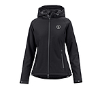 softshell rij-jas Lara II met capuchon