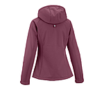softshell rij-jas Lara II met capuchon