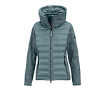 softshell combi rij-jas Celina met capuchon