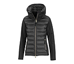 softshell combi rij-jas Celina met capuchon