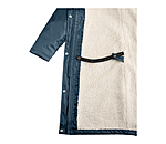 teddy regenmantel Paris long met capuchon