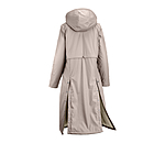 teddy regenmantel Paris long met capuchon