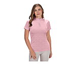 functioneel shirt met ritssluiting Clea