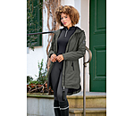 functionele rij-jas Jule Life Cycle met capuchon