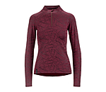 functioneel shirt met ritssluiting Julia