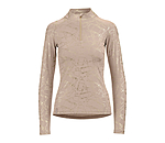 functioneel shirt met ritssluiting Julia