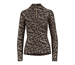 functioneel shirt met ritssluiting Julia