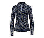 functioneel shirt met ritssluiting Julia