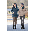fleecemantel Greta met capuchon