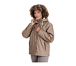 teddyfleece regenjas Nella met capuchon