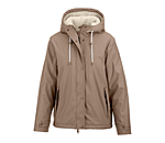 teddyfleece regenjas Nella met capuchon