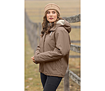 teddyfleece regenjas Nella met capuchon