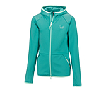 kids power-stretchjas Lene met capuchon