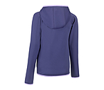 kids power-stretchjas Lene met capuchon