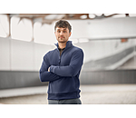 heren sweatshirt Portland met ritskraag