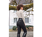 grip thermo Pro rijbroek Elodie met hoge taille en zitvlak