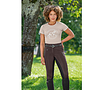 hybride rijbroek met zitvlak Mesh Denise CTS