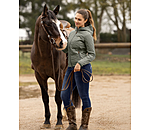Western-Outfit Eve in dusty-olive