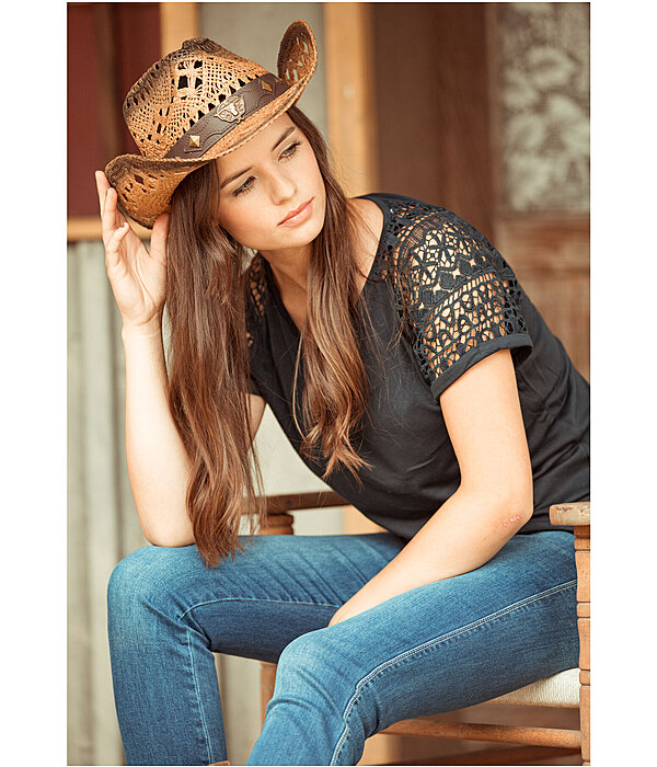 Jeans Floral Heaven lengte 30 - Western rijden - Kramer Paardensport
