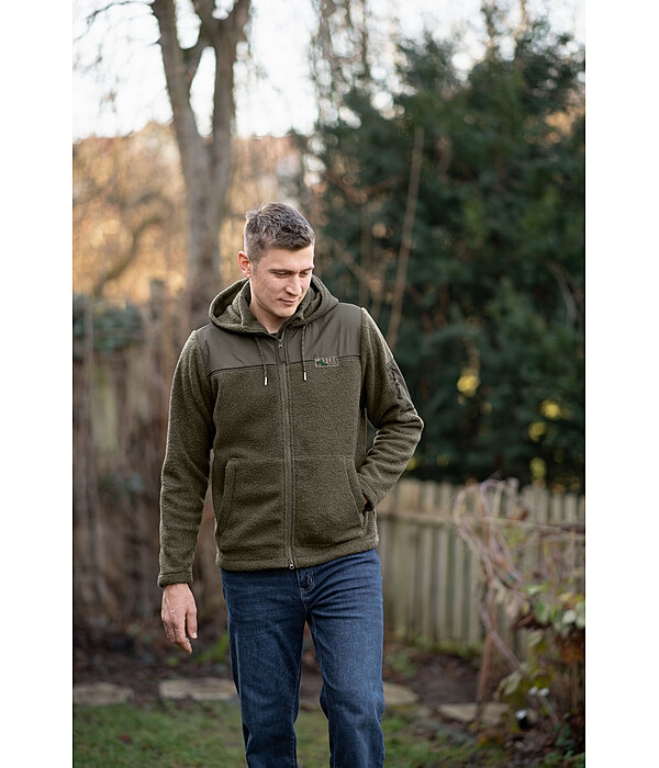 heren teddyfleece combi-jas Chayton