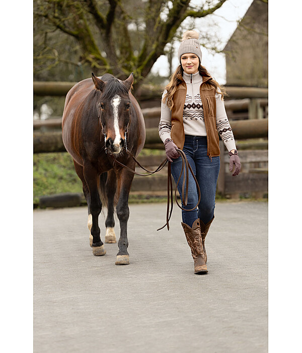 gebreide fleece bodywarmer Siyana