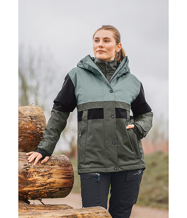 outdoor winterjas met capuchon