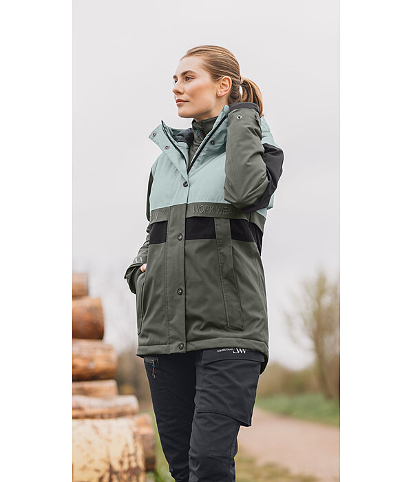 outdoor winterjas met capuchon