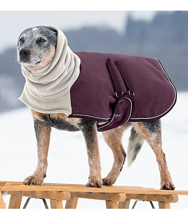 honden winterjas Juniper met fleecekraag, 200 g