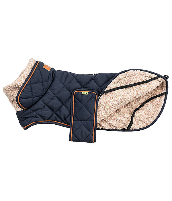 gewatteerde hondenmantel met teddyfleece voering Holly