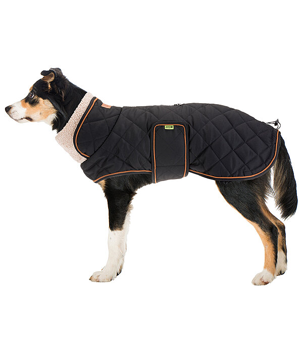 gewatteerde hondenmantel met teddyfleece voering Holly