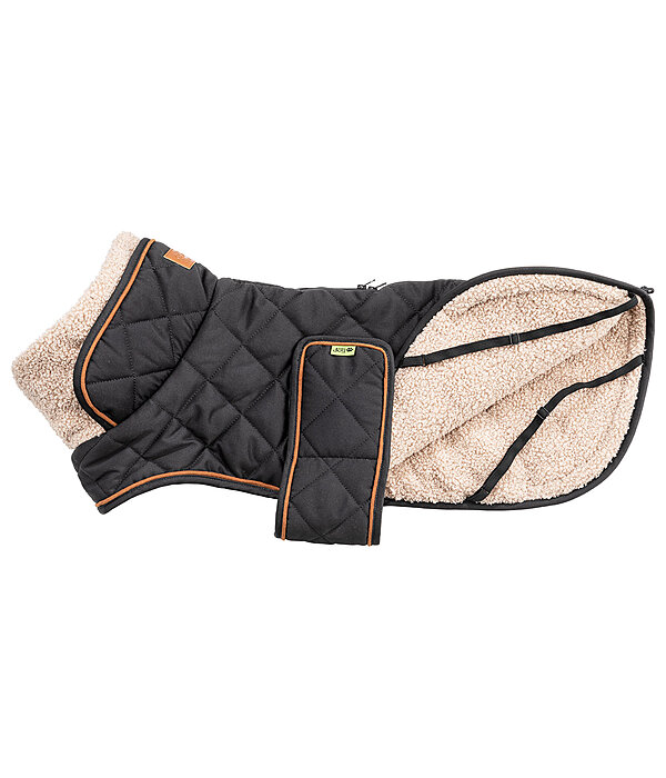 gewatteerde hondenmantel met teddyfleece voering Holly