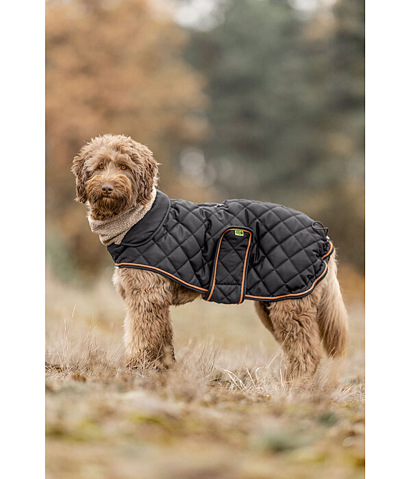 gewatteerde hondenmantel met teddyfleece voering Holly