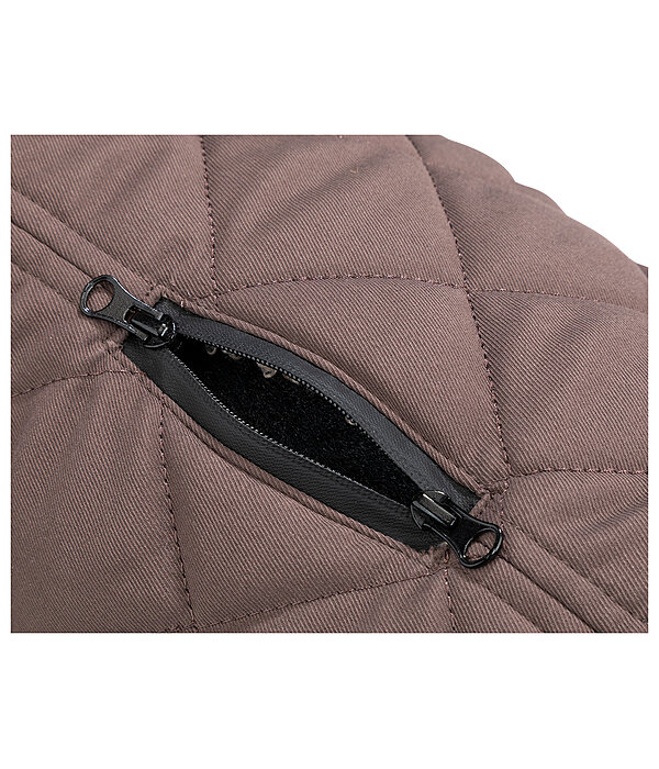 gewatteerde hondenmantel met teddyfleece voering Holly