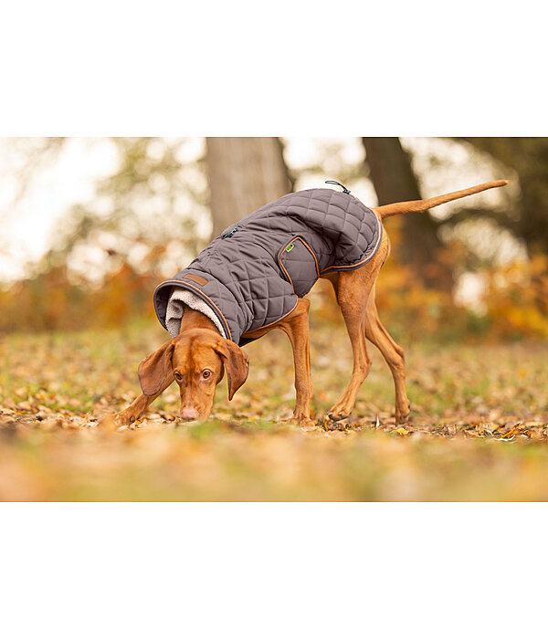 gewatteerde hondenmantel met teddyfleece voering Holly