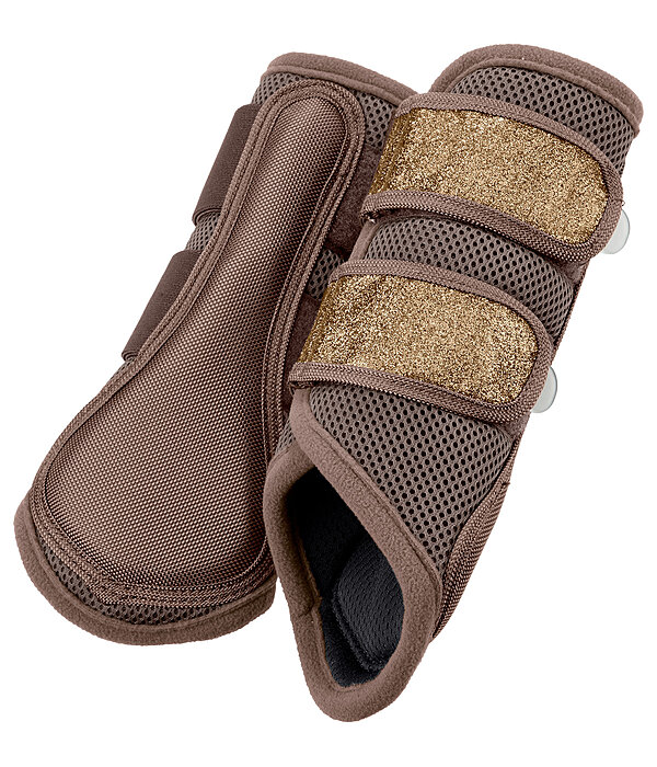 Mesh peesbeschermers Glitter, voorbenen