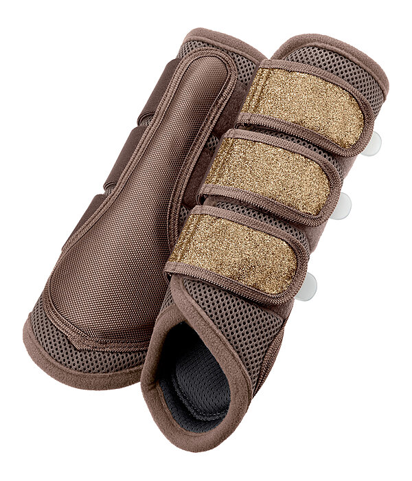 Mesh peesbeschermers Glitter, achterbenen