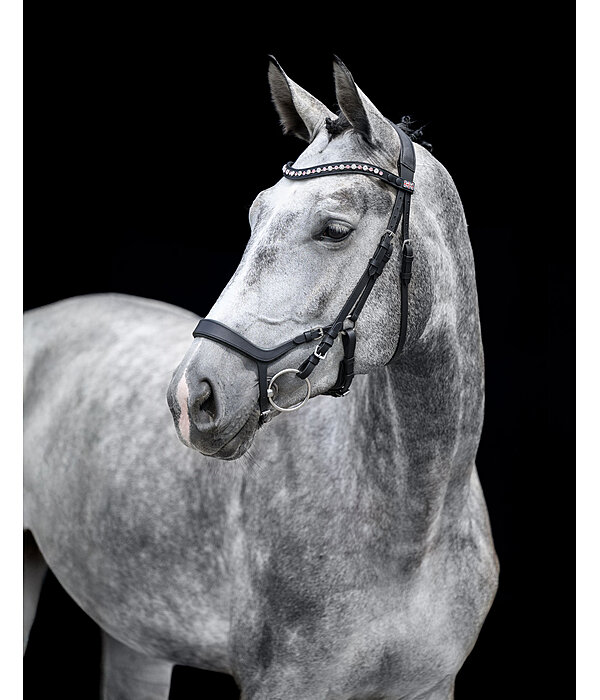 Mix & Match geoliede lederen neusriem Revolution