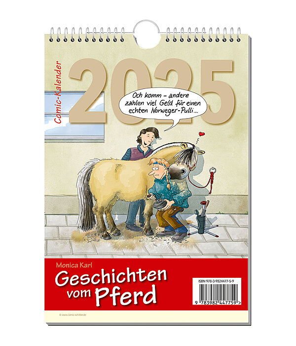 Paardenverhalen: comic kalender 2022
