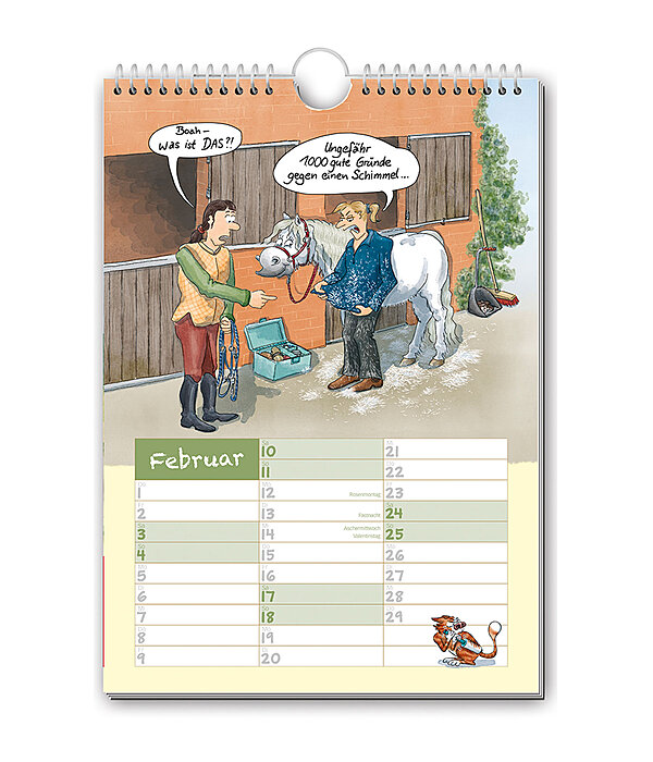 Paardenverhalen: comic kalender 2022