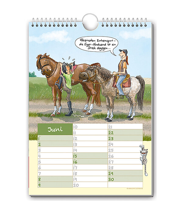 Paardenverhalen: comic kalender 2022