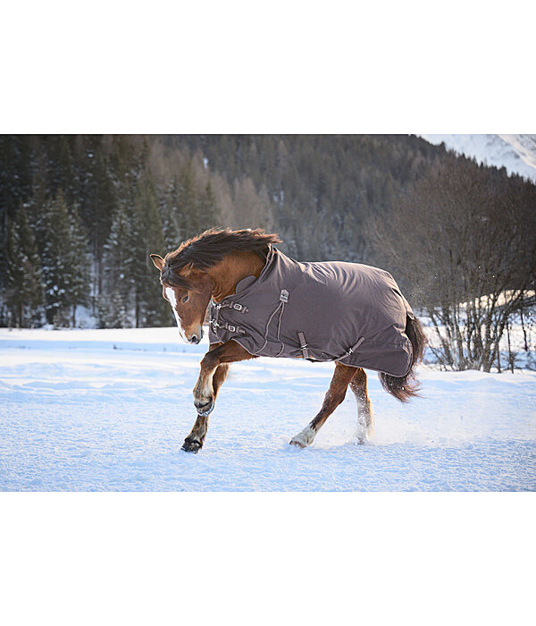 Highneck outdoordeken Jesco II met fleecevoering, 100g