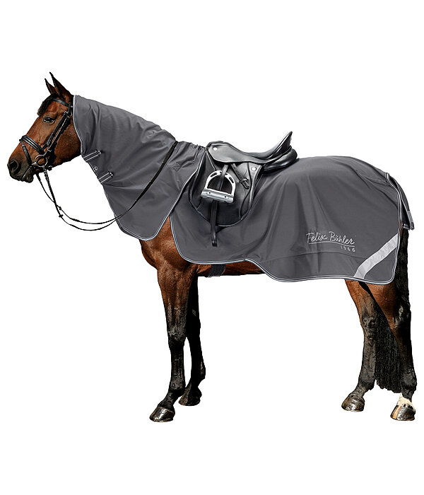 softshell uitrijdeken Alecto incl. afneembaar halsdeel