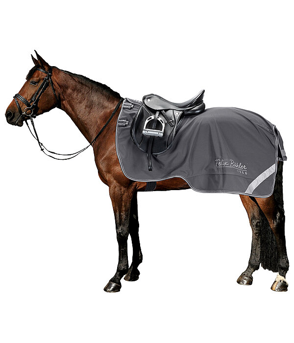 softshell uitrijdeken Alecto incl. afneembaar halsdeel