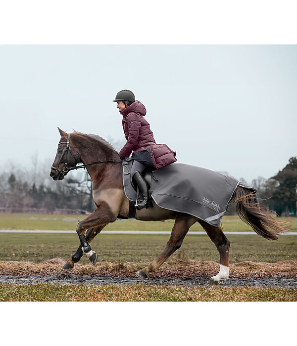 softshell uitrijdeken Alecto incl. afneembaar halsdeel