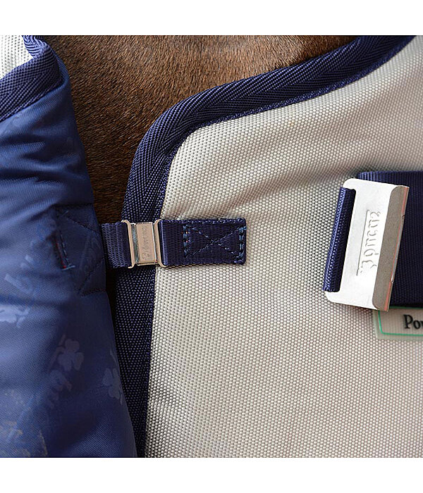 Power Turnout Light regendeken met highneck en klassieke kruisbanden, 0 g