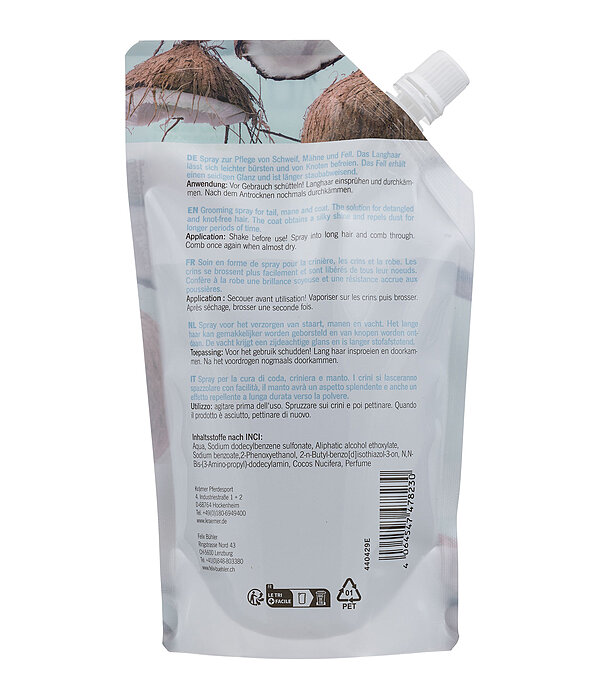 staartspray Fresh Coconut navulling