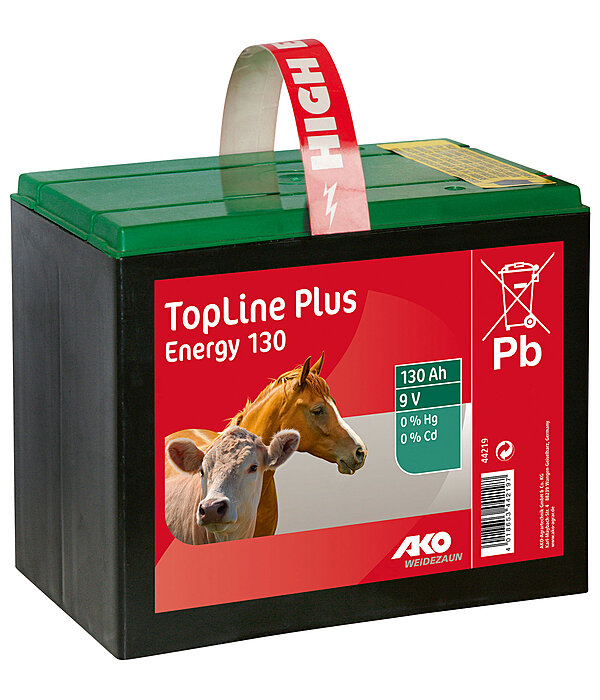 9 V-batterij TopLine Plus Energy 130 Ah