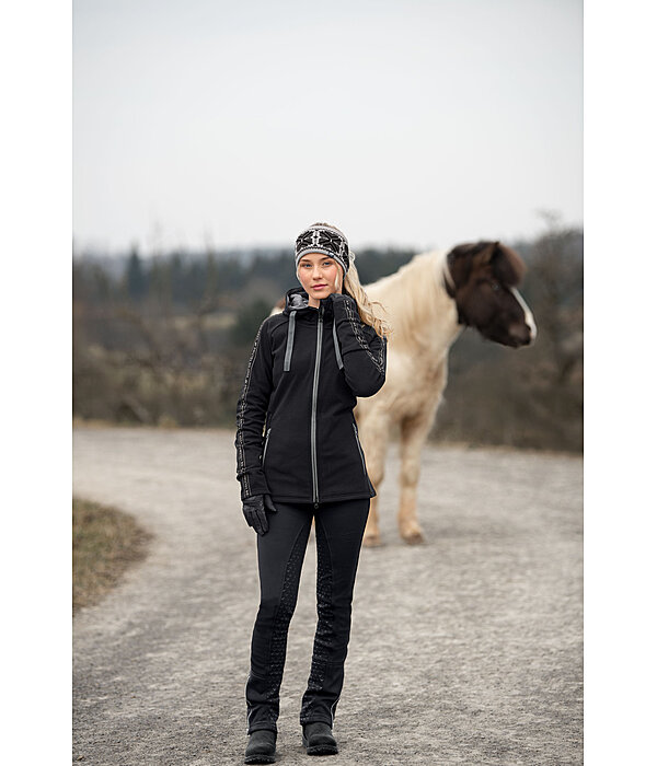 Performance stretchjas Viska met capuchon