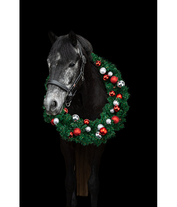 Kerstcollectie paarden kerstkrans Pro