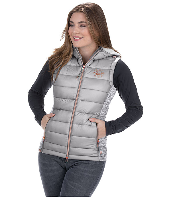 combi bodywarmer Liah met capuchon